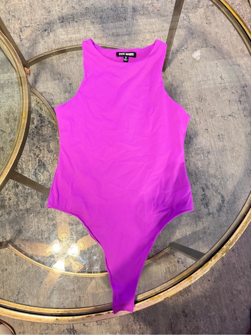 Steve Madden Bright Magenta Kids One-Piece Bodysuit
